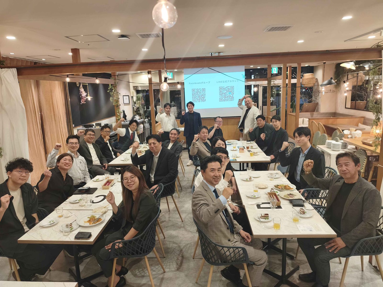 Vol.7 1周年記念回 参加者の集合写真(ALLY's garden NAGOYA)